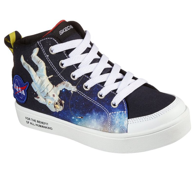 Skechers Nasa: Duratronz - Astroflight - Boys Sneakers Black/Multicolor [AU-JX9529]